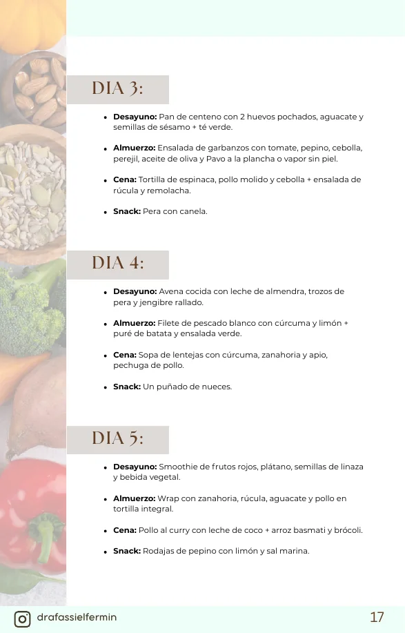 Página real 17 del bonus antiinflamatorio